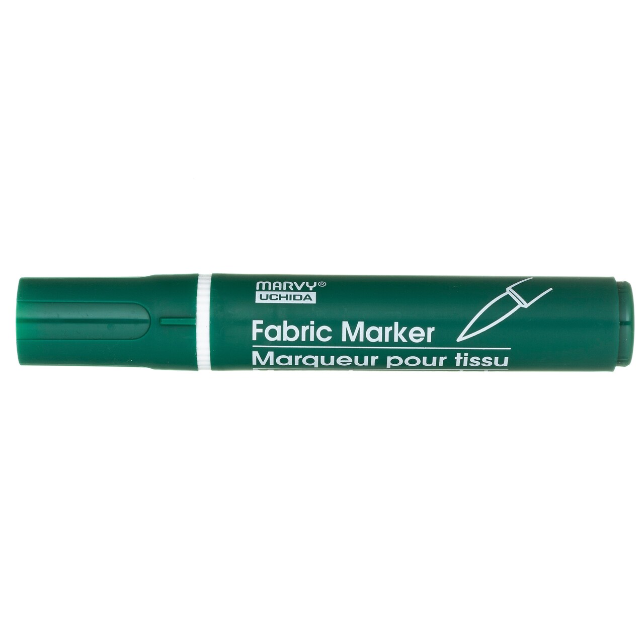 Uchida Fabric Brush Marker, Green Pigmented Ink